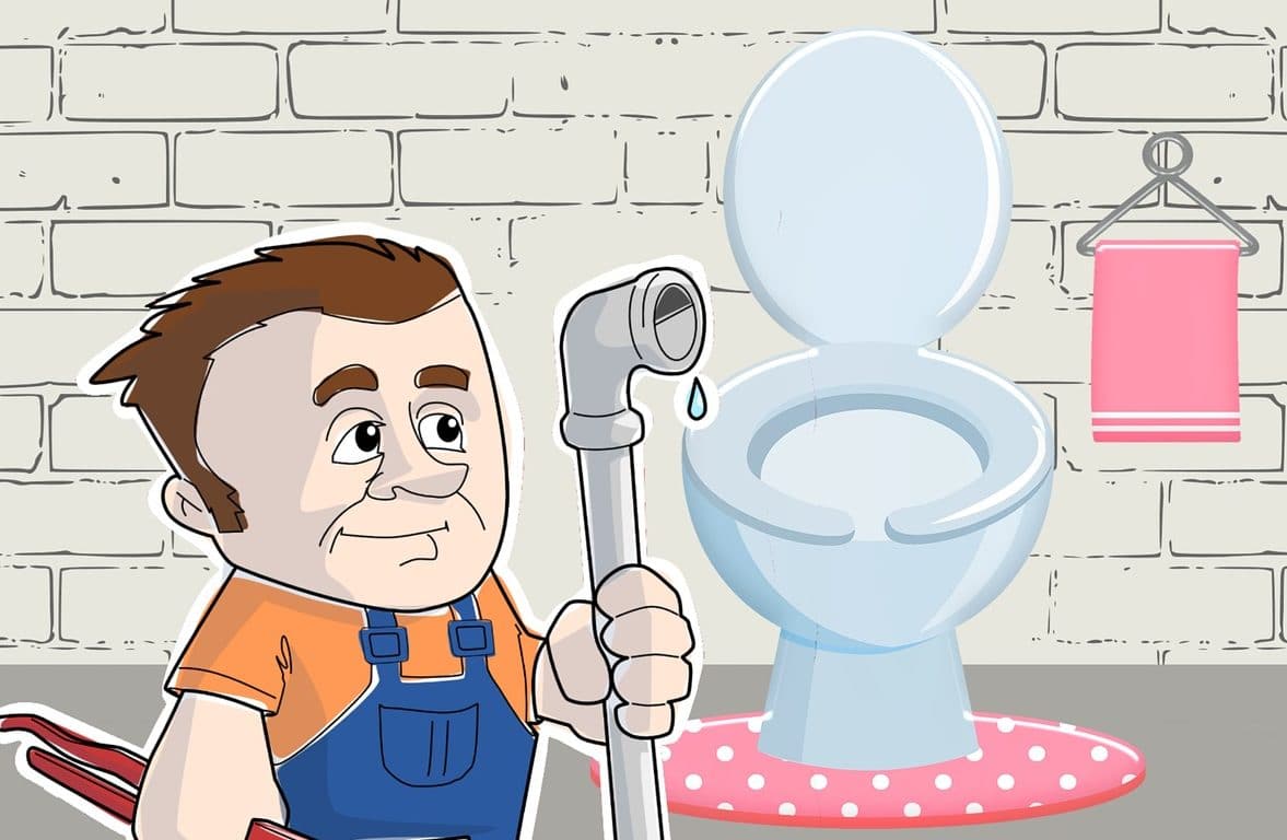 plombier installant une fosse septique