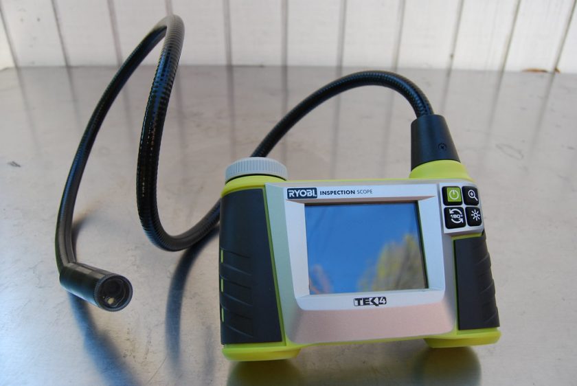 un modèle de caméra d'inspection pour les canalisations