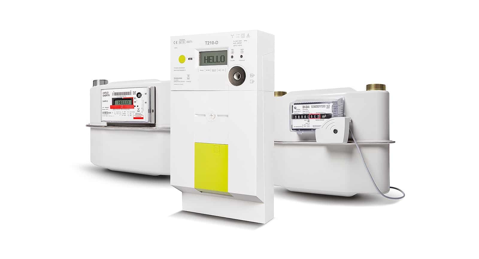 compteurs de gaz intelligents